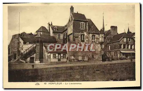 Cartes postales Honfleur La Lieutenance