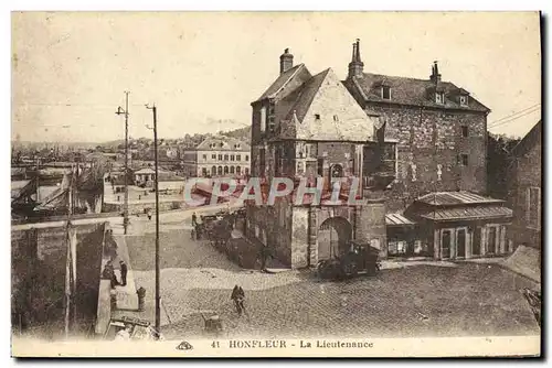 Cartes postales Honfleur La Lieutenance