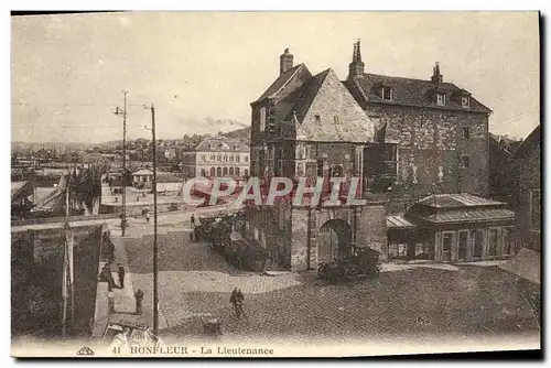 Cartes postales Honfleur La Lieutenance