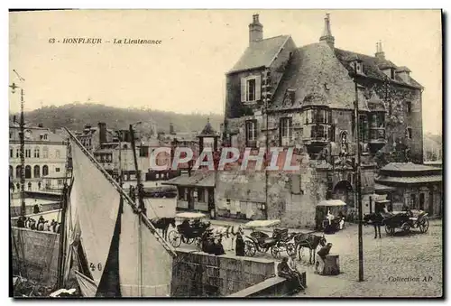 Cartes postales Honfleur La Lieutenance