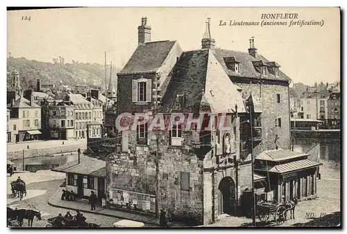 Cartes postales Honfleur La Lieutenance