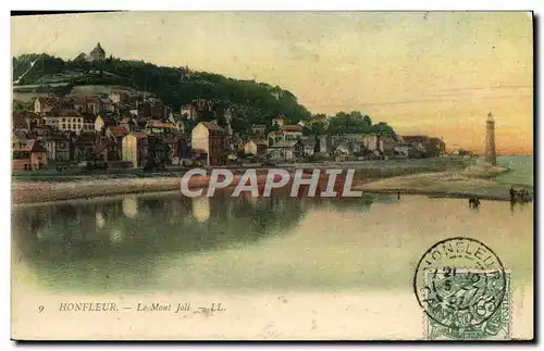 Cartes postales Honfleur Le Mont joli