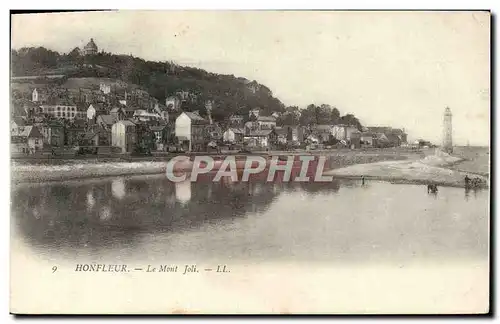 Ansichtskarte AK Honfleur Le Mont Joli