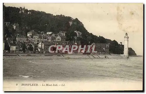 Cartes postales Honfleur Le Mont Joli