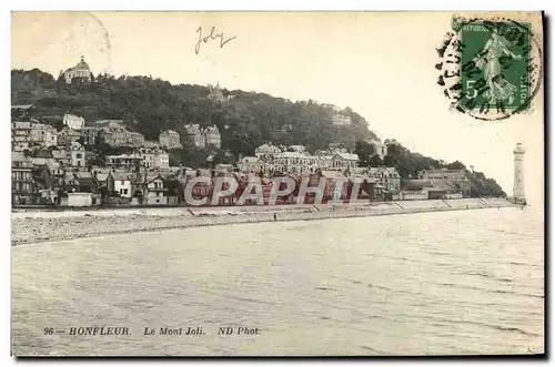 Cartes postales Honfleur Le Mont Joli