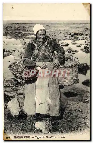 Cartes postales Honfleur Type De Mouliere TOP