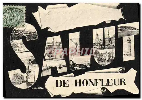 Cartes postales Honfleur Salut