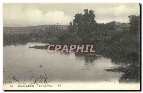 Cartes postales Honfleur Le Poudreux