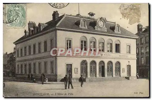 Cartes postales Honfleur L&#39Hotel de Ville