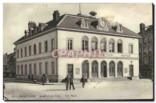 Cartes postales Honfleur L&#39Hotel de Ville