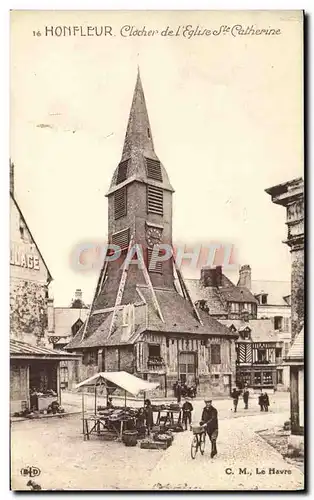 Cartes postales Honfleur Eglise Sainte Catherine