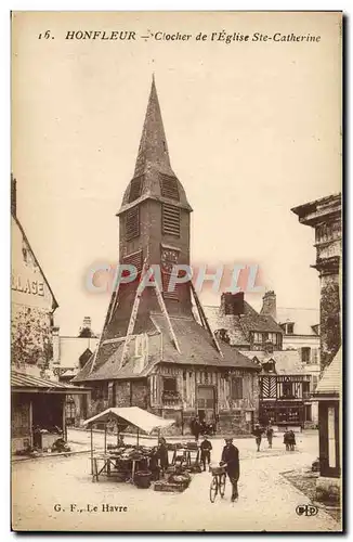 Cartes postales Honfleur Eglise Sainte Catherine