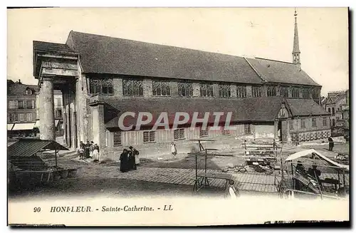 Cartes postales Honfleur Ste Catherine