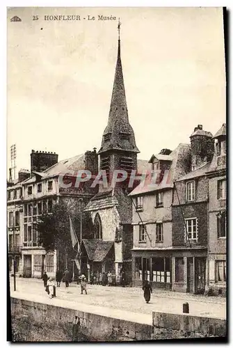 Cartes postales Honfleur Le Musee