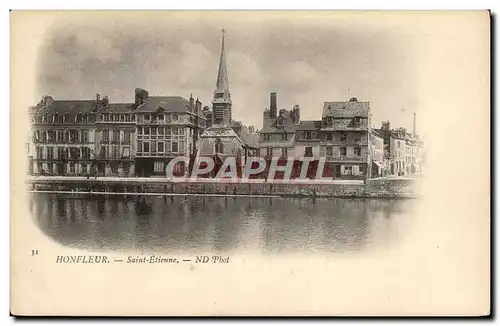 Cartes postales Honfleur L&#39Eglise St Etienne