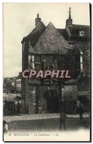 Cartes postales Honfleur La Lieutenance