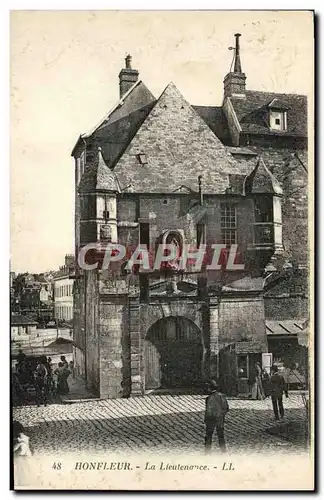 Cartes postales Honfleur La Lieutenance