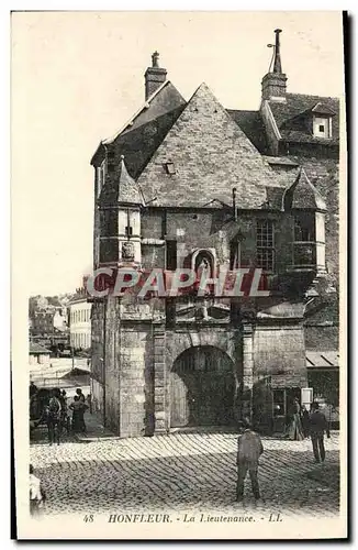 Cartes postales Honfleur La Lieutenance