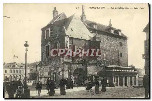 Cartes postales Honfleur La Lieutenance