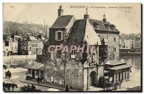 Cartes postales Honfleur La Lieutenance