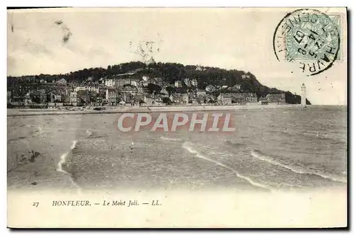 Cartes postales Honfleur Le Mont Joli