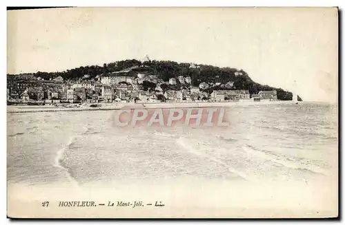 Cartes postales Honfleur Le Mont Joli