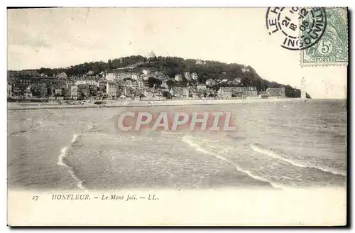 Cartes postales Honfleur Le Mont Joli