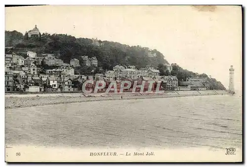 Cartes postales Honfleur Le Mont Joli