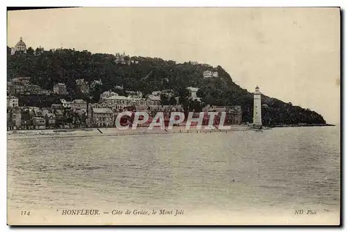 Cartes postales Honfleur Le Mont Joli