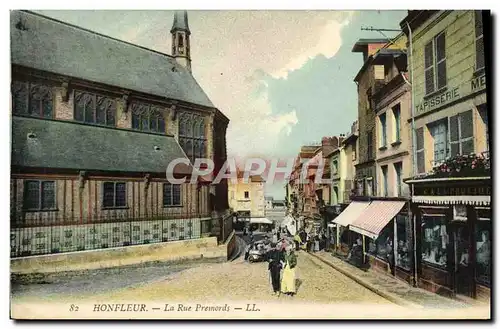 Cartes postales Honfleur La Rue Premords