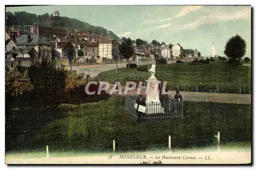 Cartes postales Honfleur La Boulevard Carnot