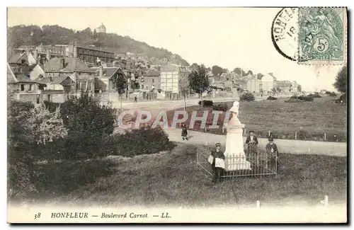 Cartes postales Honfleur Boulevard Carnot