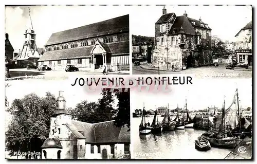 Cartes postales moderne Souvenir d&#39Honfleur