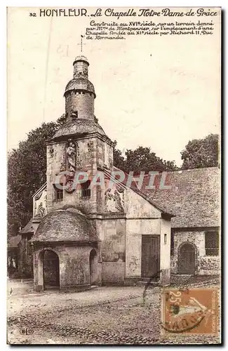 Cartes postales Honfleur La Chapelle notre Dame de Grace