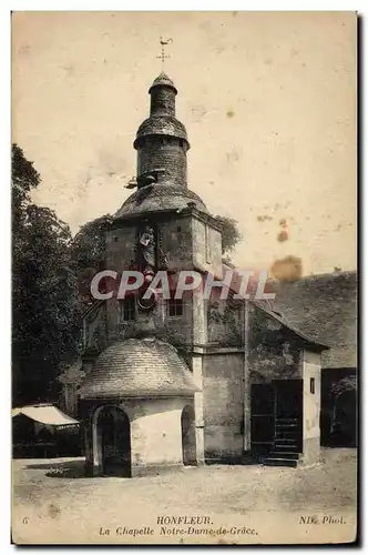 Cartes postales Honfleur La Chapelle Notre Dame de Grace