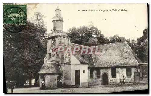 Cartes postales Honfleur Chapelle N D de Grace