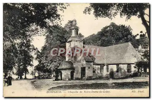 Cartes postales Honfleur Chapelle de Notre Dame de Grace