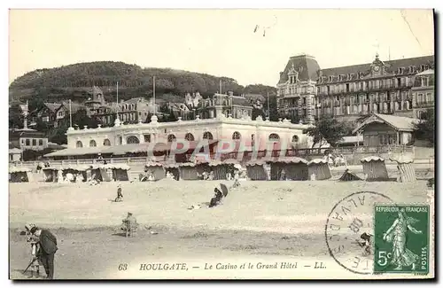 Cartes postales Houlgate Le Casino et le Grand Hotel