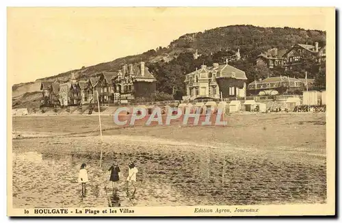 Ansichtskarte AK Houlgate La Plage et les Villas