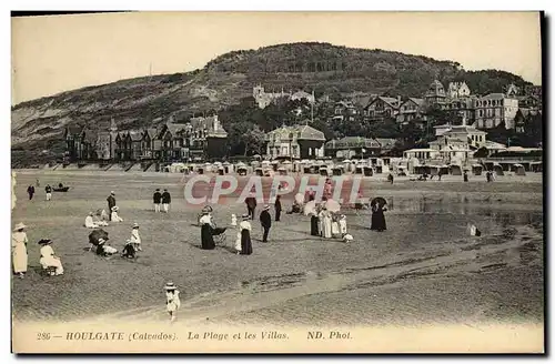 Ansichtskarte AK Houlgate La Plage et les Villas