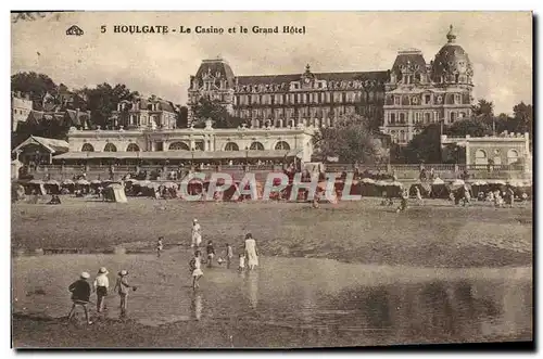 Cartes postales Houlgate Le Casino et le Grand Hotel