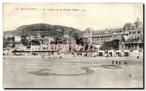 Cartes postales Houlgate Le Casino et le Grand Hotel