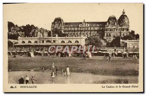 Cartes postales Houlgate Le Casino et le Grand Hotel