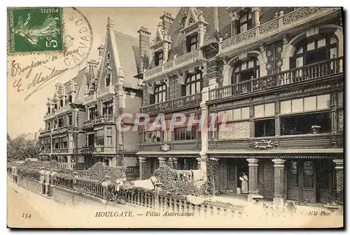 Cartes postales Houlgate Villas Americaines