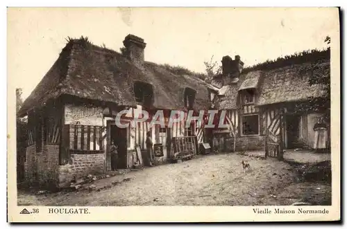 Cartes postales Houlgate Vieille Maison Normande