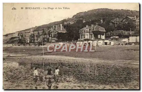 Cartes postales Houlgate La Plage et les Villas