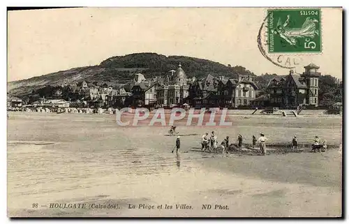 Ansichtskarte AK Houlgate La Plage et les Villas