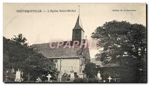 Cartes postales Hennequeville L&#39Eglise Saint Michel