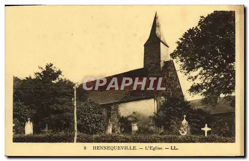 Cartes postales Hennequeville L&#39Eglise