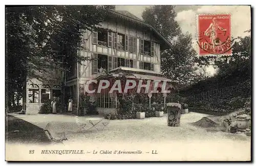 Cartes postales Hennequeville Le Chalet d&#39Armenoville